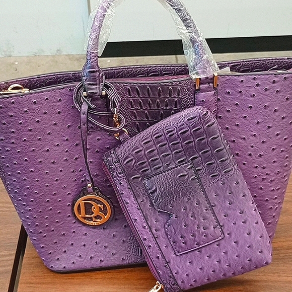 Dasien Handbags - Dasein Womens Handbag Large Tote  with Wallet